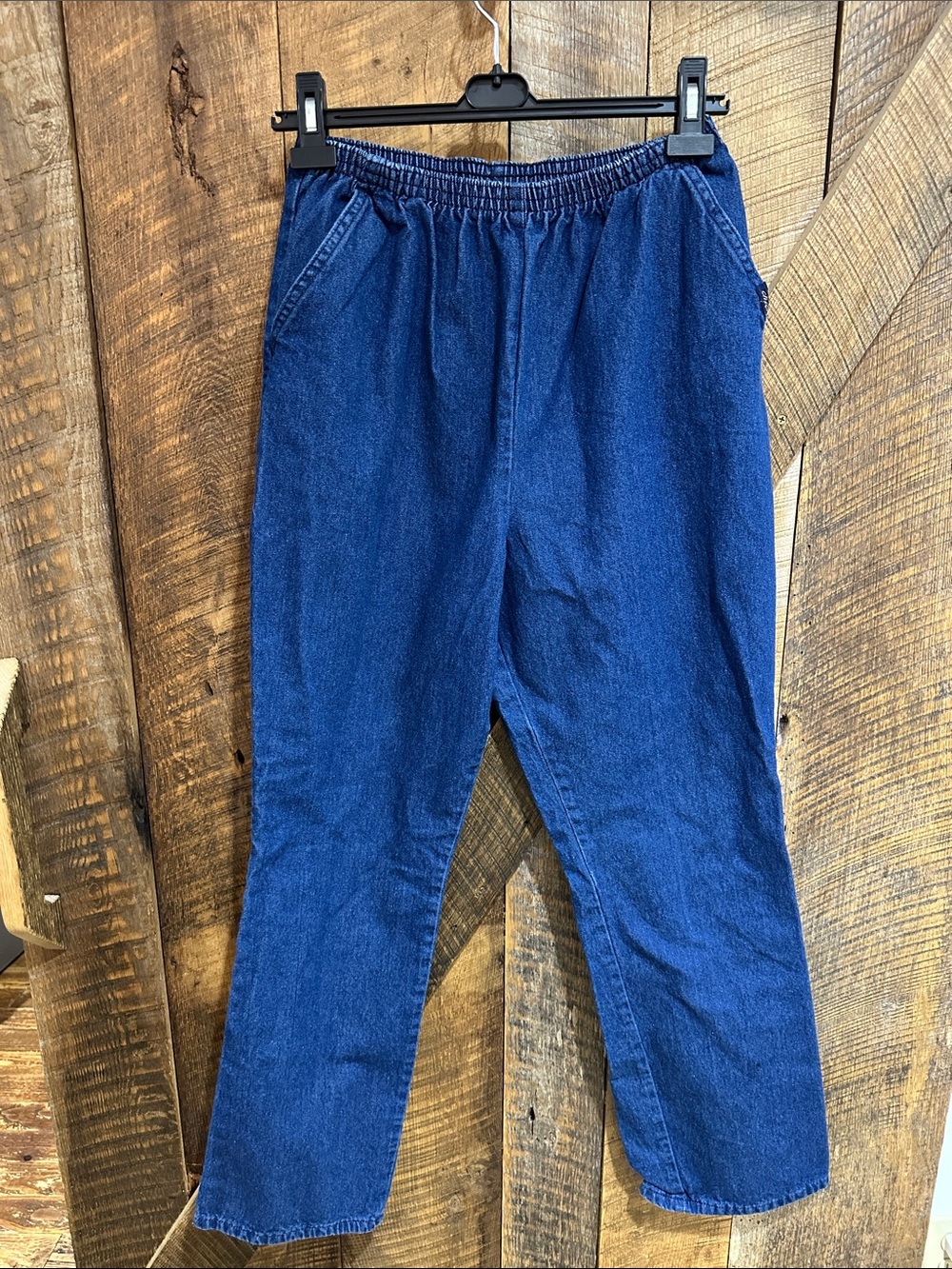 Vintage Chic Classic Collection Women's Size 12 Denim Pull-On Pants/Jeans M03